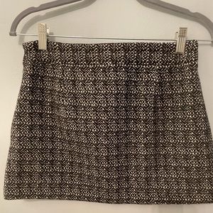 Theory Wool Houndstooth Skirt Size 2